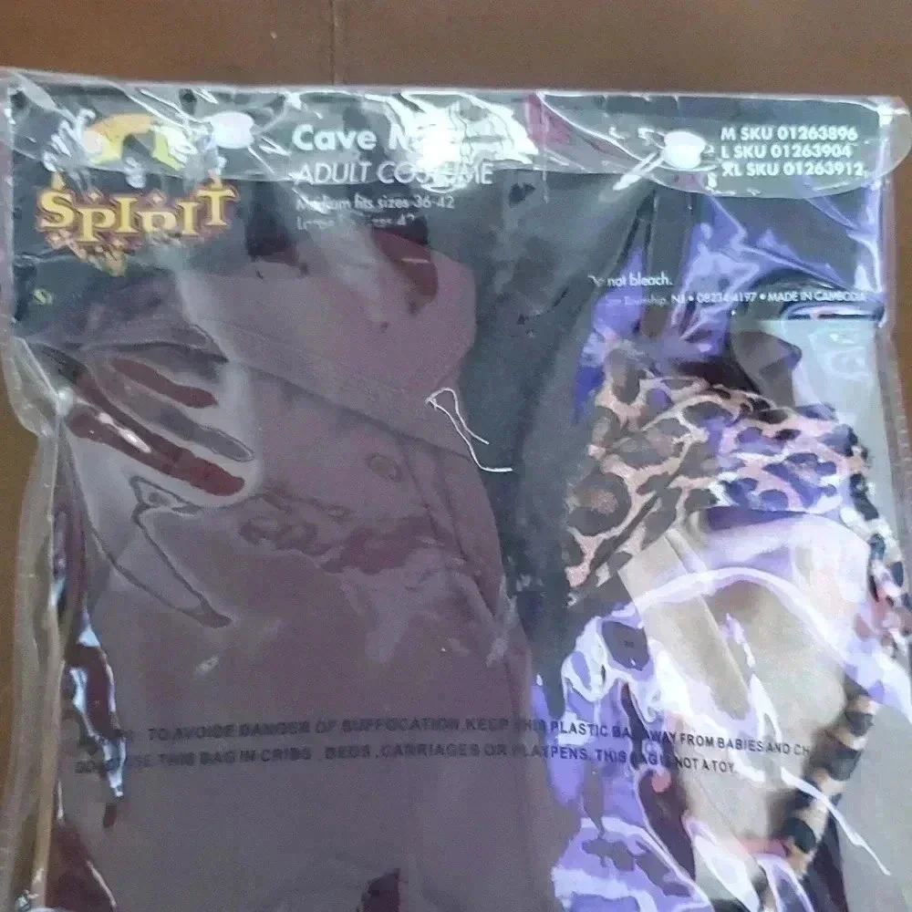 Cave man costume
